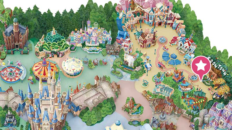 Mickey's House and Meet Mickey map