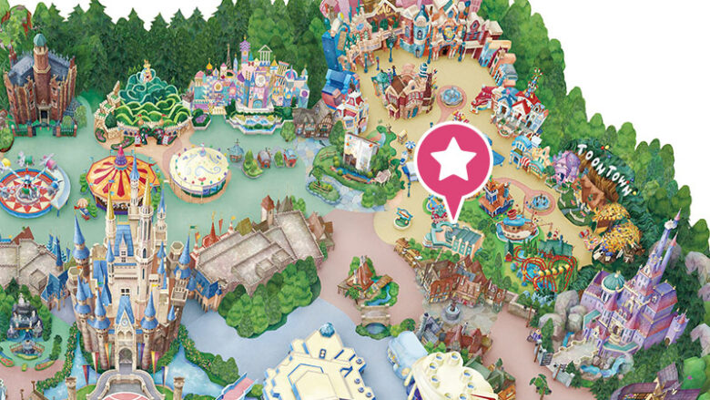 Minnie's style studio map