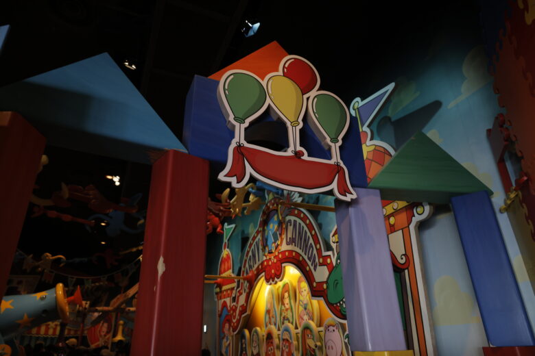 Tokyo Disneysea attraction Toy Story Midway Mania!