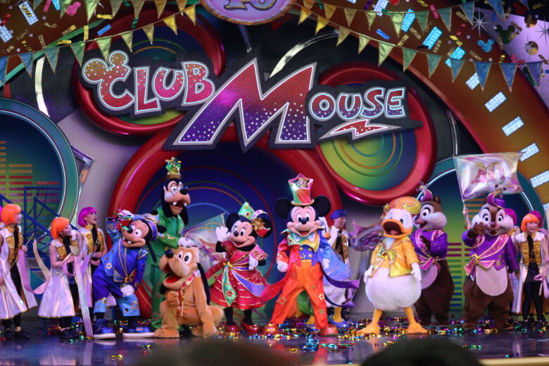 Tokyo Disneyland show club mouse beat TDR 40th version