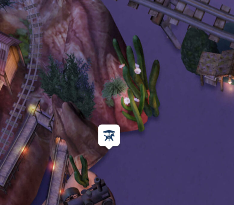 Big Thunder Mountain Cactus in the Tokyo Disney Resort App