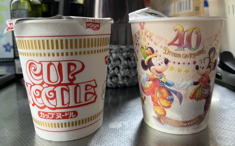 Tokyo Disney Resort 40th Anniversary Cup Ramen