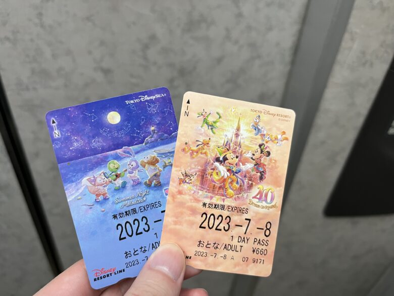 Tokyo Disneyresort Disneyresort line 
1 day ticket