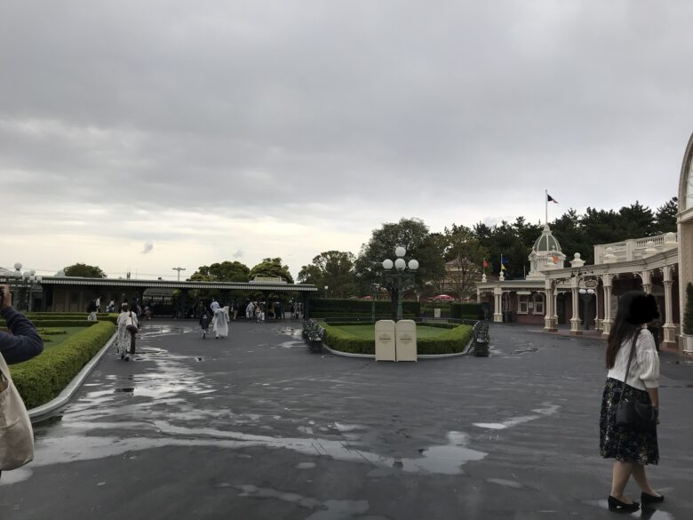 Tokyo Disneyland after the rain