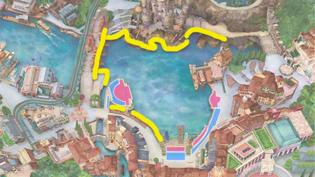 Tokyo Disneysea who believe sea of dreams free view area
