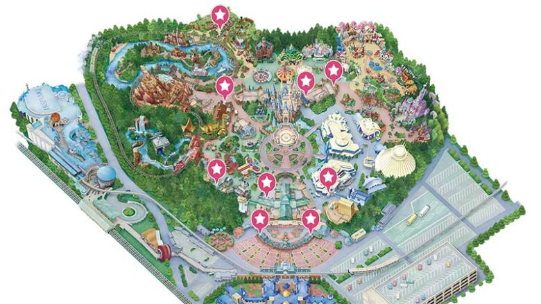 Where you can rent mobile batteries in Tokyo Disneyland