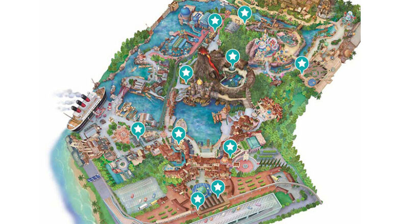 Where you can rent mobile batteries in Tokyo Disneysea