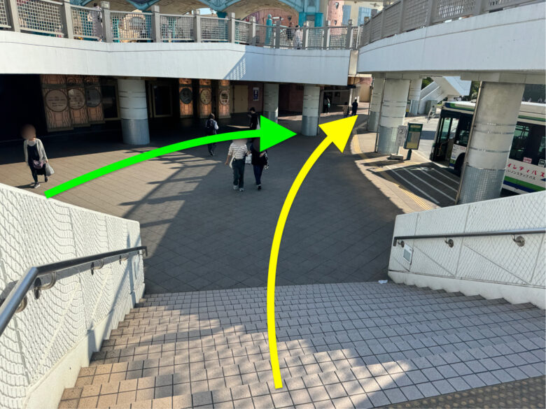 How to walk from Maihama Station to Tokyo DisneySea