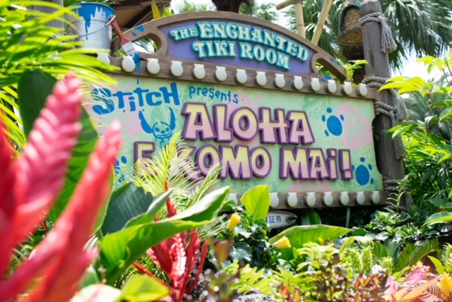 Tokyo Disneyland attraction　Enchanting Tiki Room: Stitch Presents “Aloha e Como Mai!”