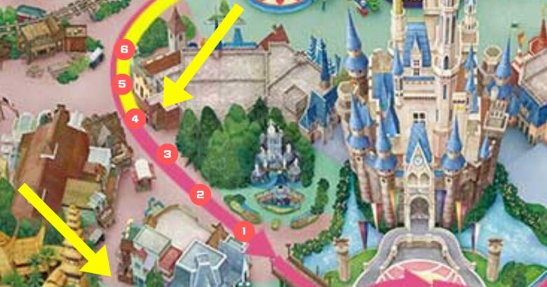Tokyo Disneyland parade route
Quacky Celebration★Donald the Legend! Float stop position