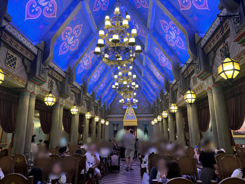 Tokyo Disneysea fantasy springs restaurant Arendelle Royal Banquet