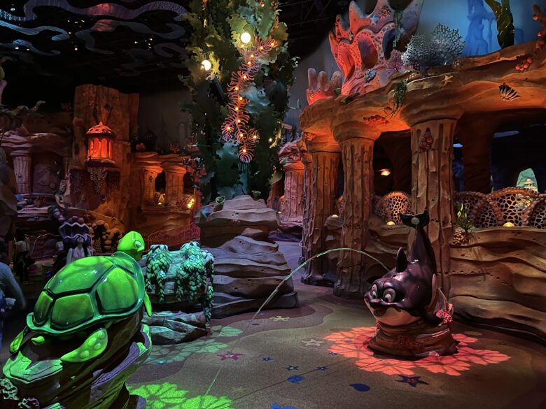 東京ディズニーシーのマーメイドラグーン