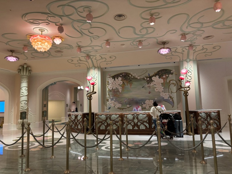 ファンタジースプリングスホテルのロビー
