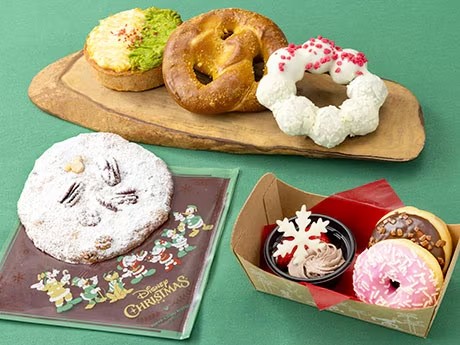 ジョリーフード・プラザで販売予定の5種類のクリスマスメニュー